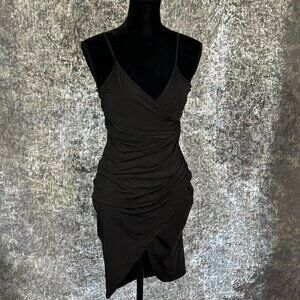 Sexy Black Dress~ adjustable straps~ Size Small